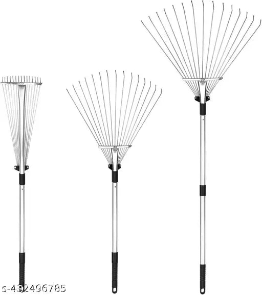 Adjustable Garden Leaf Rake