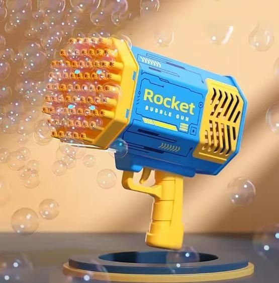 Bubble Gun Machine Kids Automatic Soap Based Bubble Blower