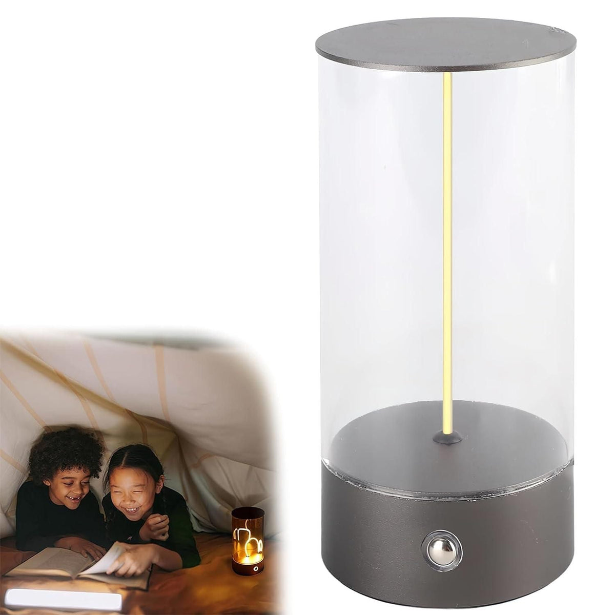 Magnetic lamp light